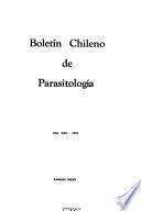 Boletín chileno de parasitología