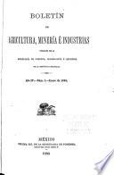 Boletín de agricultura, minería é industrias ...