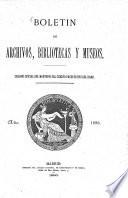 Boletín de archivos, bibliotecas y museos