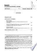 Boletín de ciencias económicas y sociales