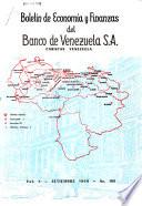 Boletín de economía y finanzas del Banco de Venezuela