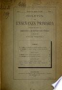 Boletin de enseñanza primaria