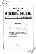 Boletín de entomologia Venezolana