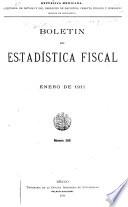 Boletín de estadística fiscal