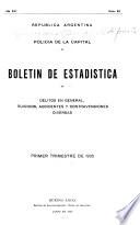 Boletin de estadística y jurisprudencia