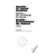 Boletín de Estadísticas Del Trabajo
