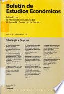 Boletín de estudios economicos
