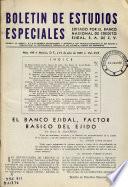 Boletin de estudios especiales
