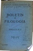 Boletín de filología