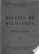 Boletín de filología
