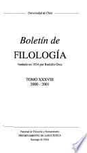 Boletín de filología