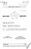 Boletín de historia y antigüedades