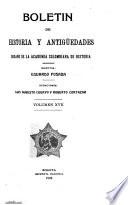 Boletín de historia y antigüedades