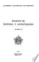 Boletín de historia y antigüedades