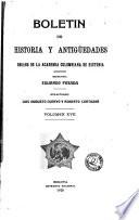 Boletín de historia y antigüedades