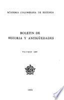 Boletín de historia y antigüedades