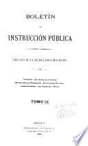 Boletín de instrucción pública