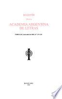 Boletín de la Academia Argentina de Letras