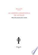 Boletín de la Academia Argentina de Letras