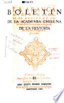 Boletín de la Academia Chilena de la Historia