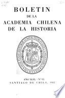 Boletín de la Academia Chilena de la Historia