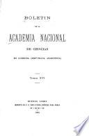 Boletín de la Academia Nacional de Ciencias en Córdoba