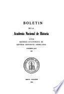 Boletín de la Academia Nacional de Historia antes Sociedad Ecuatoriana de Estudios Históricos Americanos