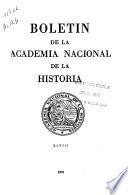Boletín de la Academia Nacional de la Historia