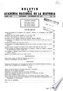 Boletín de la Academia Nacional de la Historia