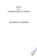 Boletín de la Academia Nacional de la Historia