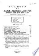 Boletín de la Academia Nacional de la Historia