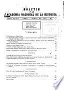 Boletín de la Academia Nacional de la Historia
