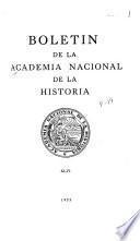 Boletín de la Academia Nacional de la Historia