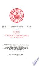 Boletín de la Academia Puertorriqueña de la Historia