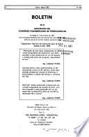 Boletín de la Asociación del Congreso Panamericano de Ferrocarriles
