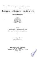 Boletín de la Biblioteca del Congreso de la Nación