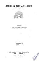 Boletín de la Biblioteca del Congreso de la Nación