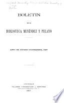 Boletín de la Biblioteca Menéndez y Pelayo