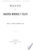 Boletín de la Biblioteca Menéndez y Pelayo