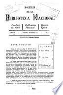 Boletïn de la Biblioteca Nacional