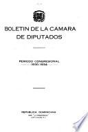Boletín de la Cámara de diputados
