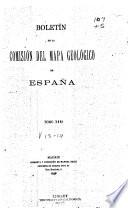 Boletín de la Comisión del Mapa Geológico de España