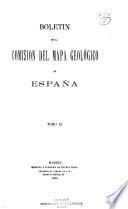 Boletín de la Comisión del Mapa Geológico de España