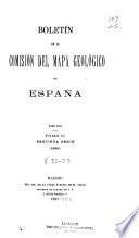 Boletín de la Comisión del Mapa Geológico de España