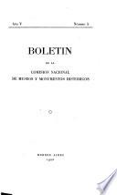 Boletín de la Comisión nacional de museos y de monumentos y lugares históricos