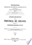 Boletin de la Exposicion Nacional en Córdoba en 1871