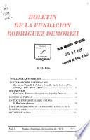Boletín de la Fundación Rodríguez Demorizi