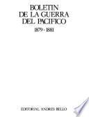 Boletín de la Guerra del Pacífico