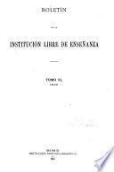 Boletín de la Institución Libre de Enseñanza