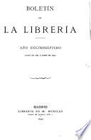 Boletín de la libreria